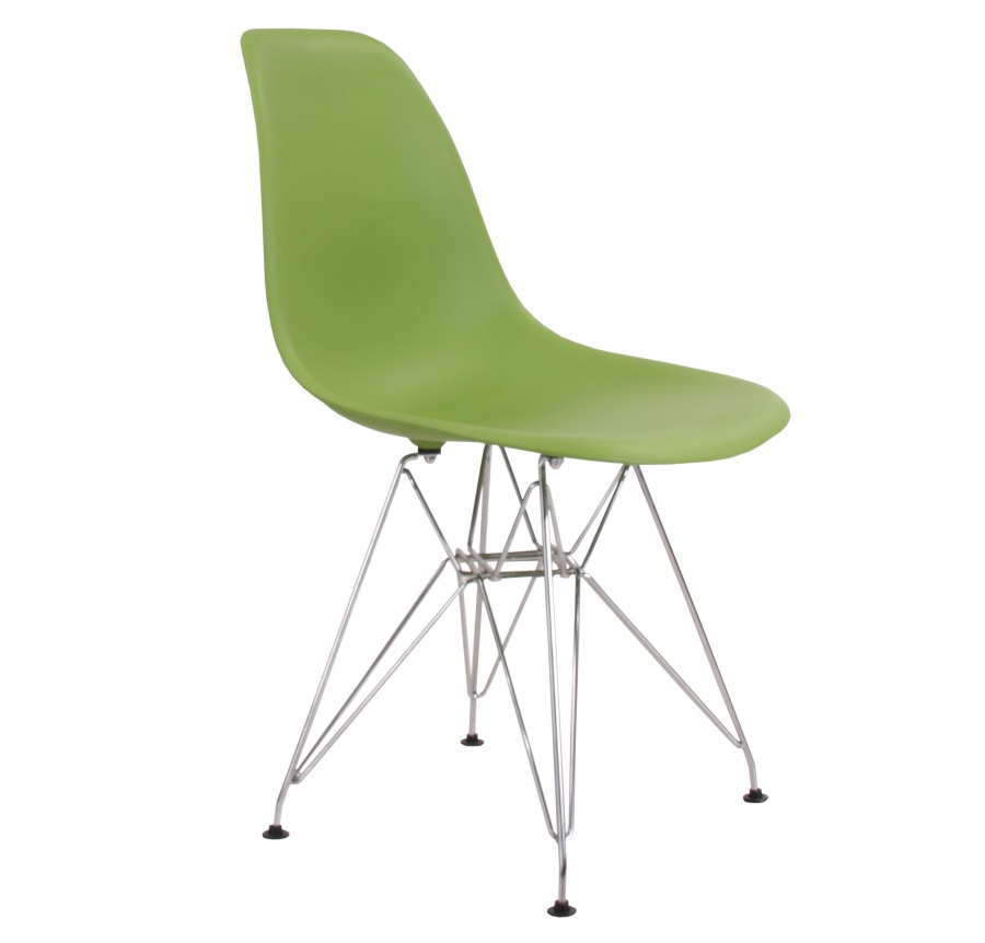 Фарамант - Стул EAMES зеленый. Сидение.+ Стул EAMES . Каркас металлический